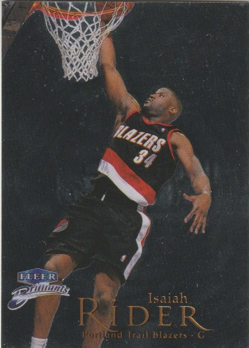 NBA 1998 / 99 Fleer Brilliants - No 48 - Isaiah Rider