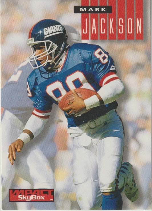 NFL 1994 SkyBox Impact - No 186 - Mark Jackson