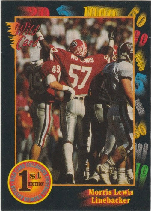 NFL 1991 Wild Card Draft - No 39 - Morris Lewis