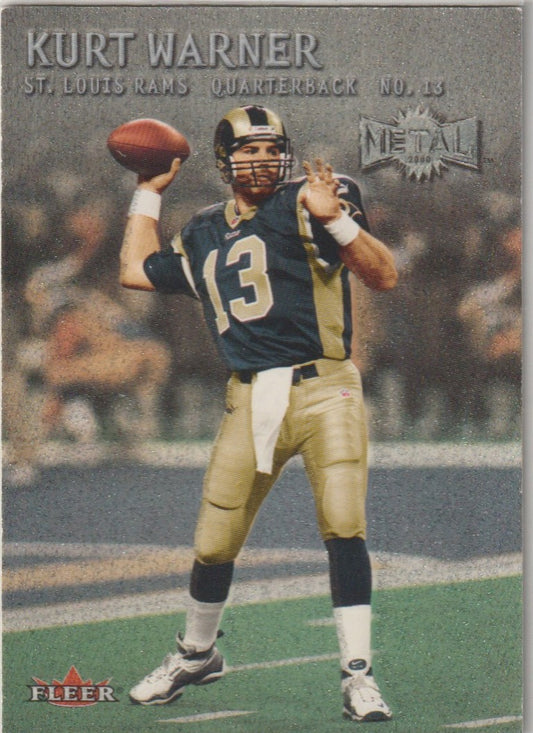 NFL 2000 Metal - No 143 - Kurt Warner