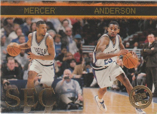 NBA 1997 Press Pass Gold - No. 44 - Ron Mercer / Derek Anderson