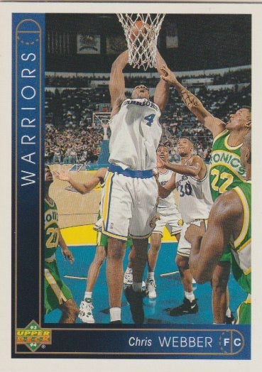 NBA 1993-94 Upper Deck German - No 100 - Chris Webber