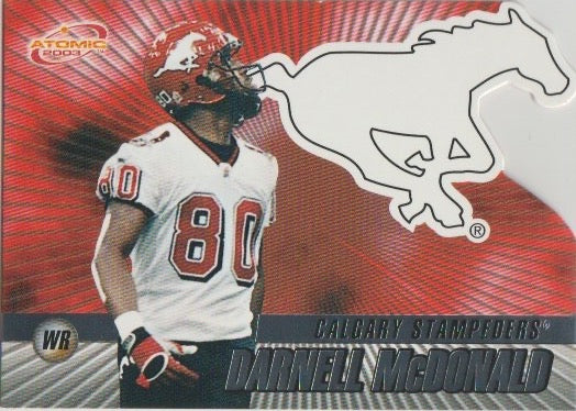 NFL 2003 Atomic CFL - No 17 - Darnell McDonald