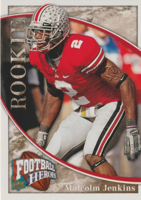 NFL 2009 Upper Deck Heroes - No 168 - Malcolm Jenkins