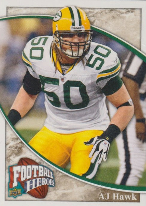 NFL 2009 Upper Deck Heroes - No 47 - A.J. Hawk
