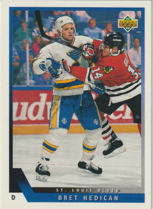 NHL 1993 / 94 Upper Deck - No 185 - Brett Hedican