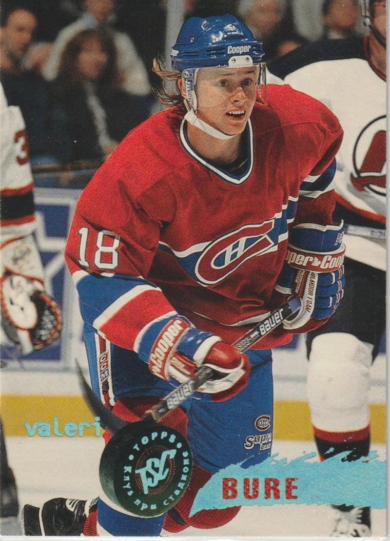 NHL 1995 / 96 Stadium Club - No 220 - Valeri Bure