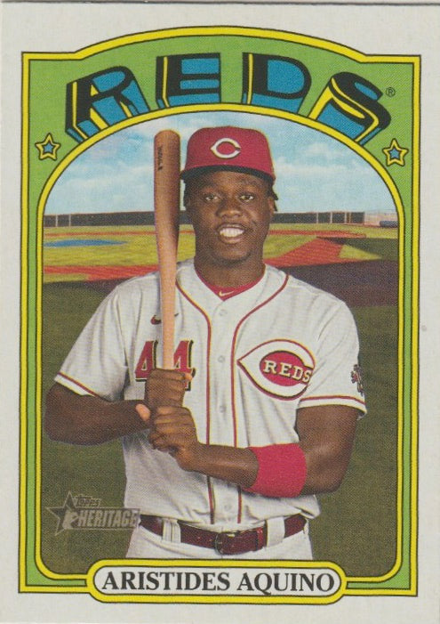 MLB 2021 Topps Heritage - No 547 - Aristides Aquino