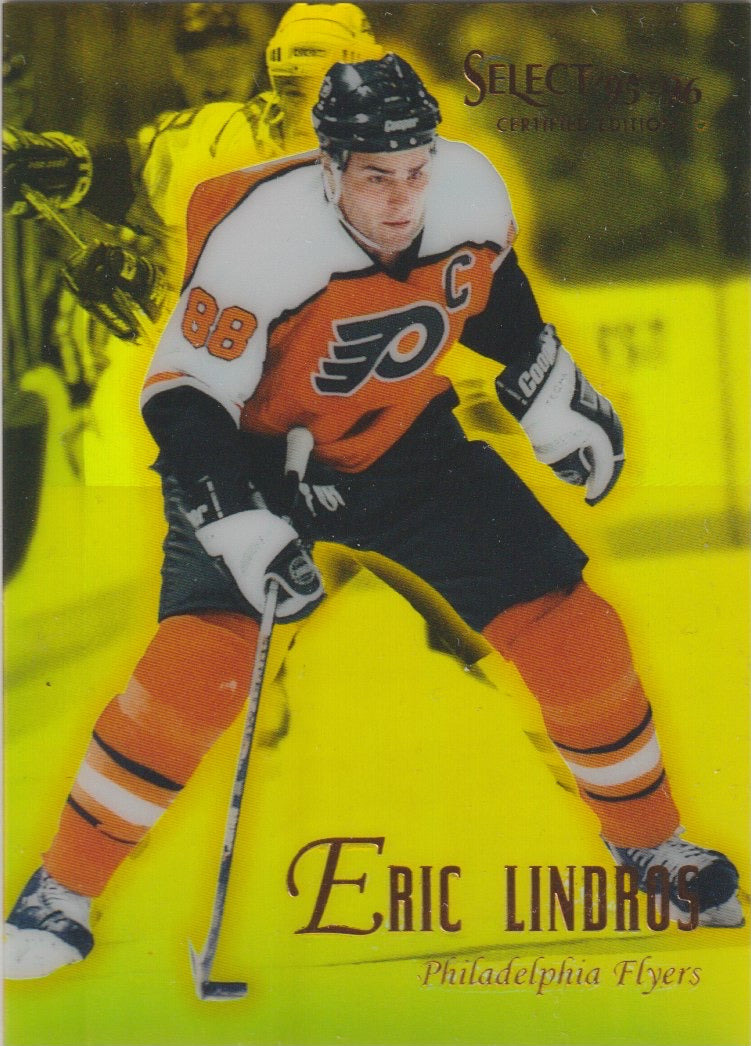 NHL 1995 / 96 Select Certified Mirror Gold - No 15 - Eric Lindros