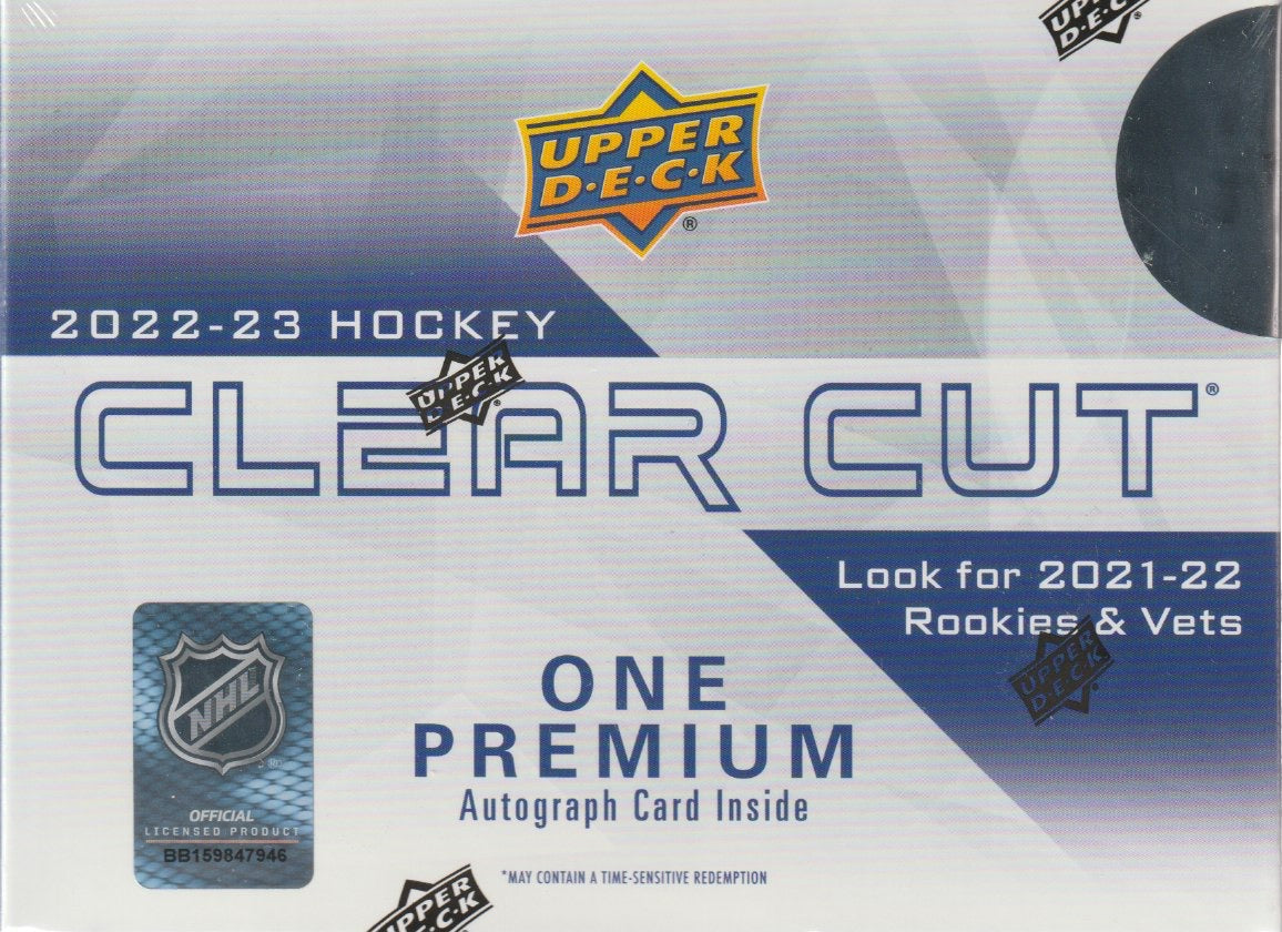 NHL 2022-23 Upper Deck Clear Cut - Box