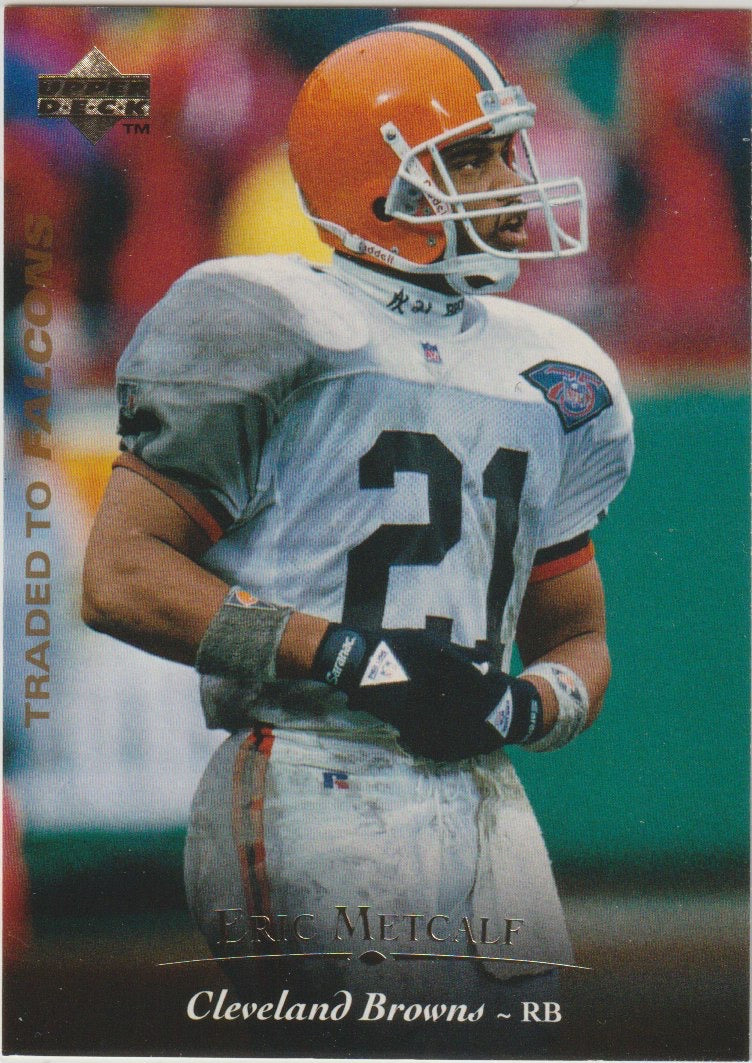 NFL 1995 Upper Deck - No 107 - Eric Metcalf