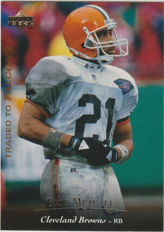 NFL 1995 Upper Deck - No 107 - Eric Metcalf