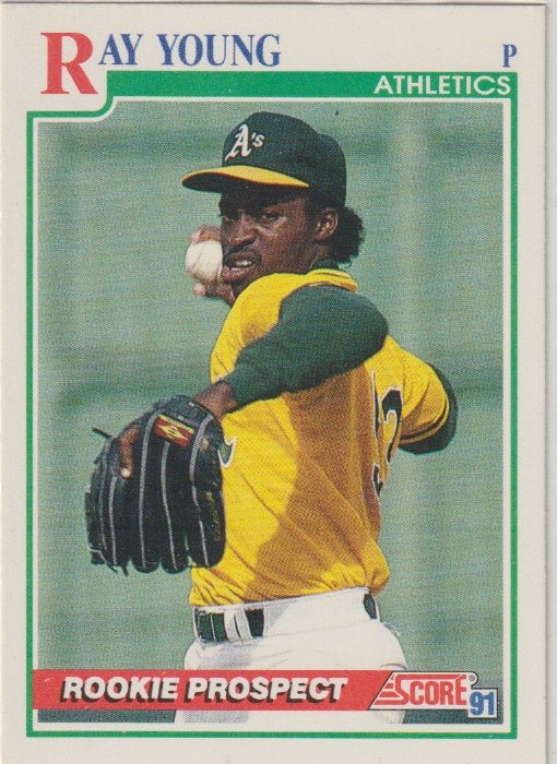 MLB 1991 Score - No 761 - Ray Young