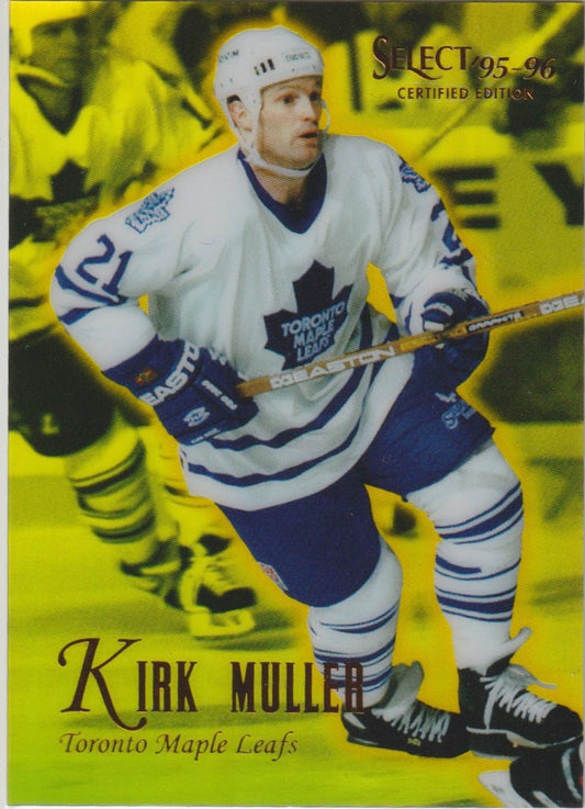 NHL 1995 / 96 Select Certified Mirror Gold - No 103 - Kirk Muller