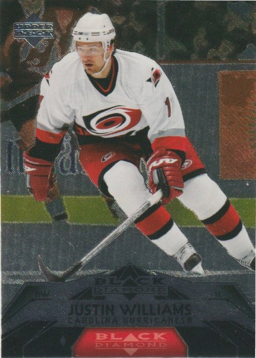 NHL 2007-08 Black Diamond - No 13 - Justin Williams