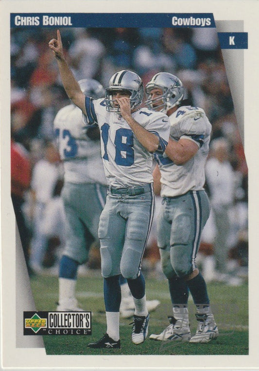 NFL 1997 Collector's Choice - No 163 - Chris Boniol