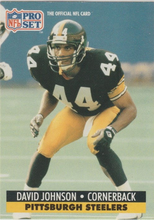 NFL 1991 ProSet - No 276 - David Johnson