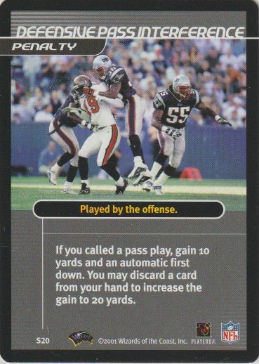 NFL 2001 Showdown 1st Edition Strategy - No S20 - Keyshawn Johnson