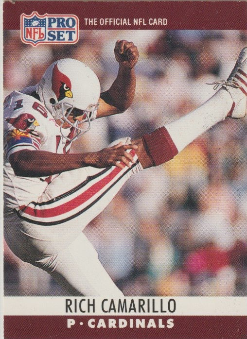 NFL 1990 ProSet - No 254 - Rich Camarillo