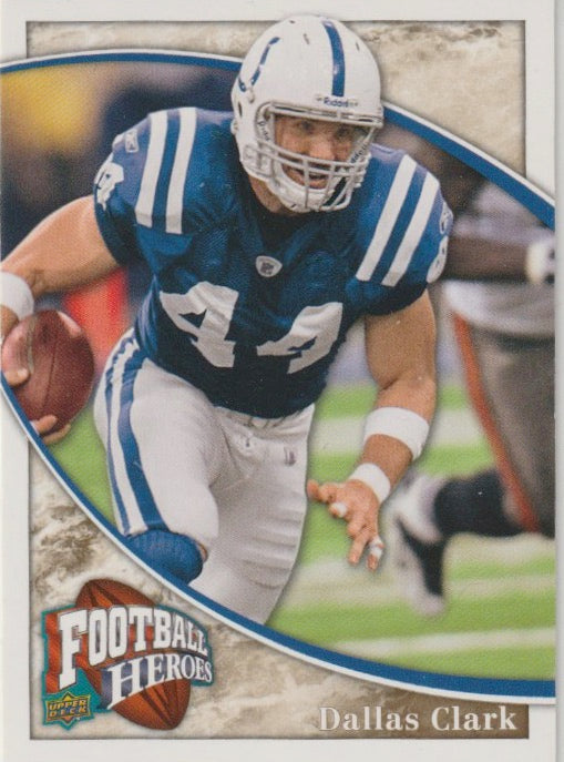 NFL 2009 Upper Deck Heroes - No 55 - Dallas Clark