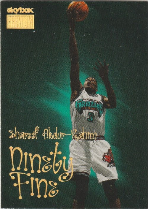 NBA 1998 / 99 SkyBox Premium - No 201 - Shareef Abdur-Rahim