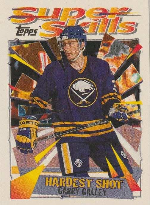 NHL 1995 / 96 Topps Superskills - No 37 - Garry Galley