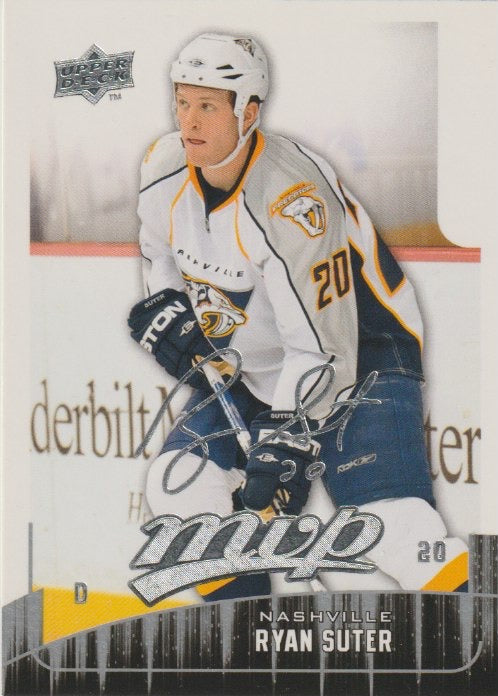 NHL 2009-10 Upper Deck MVP - No 134 - Ryan Suter