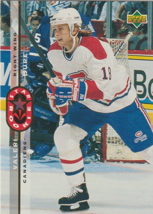 NHL 1994 / 95 Upper Deck - No 255 - Valeri Bure