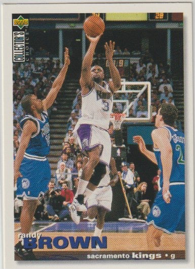 NBA 1995-96 Collector's Choice International German I - No 137 - Randy Brown