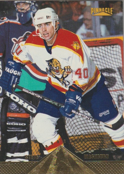 NHL 1996 / 97 Pinnacle - No 232 - Steve Washburn