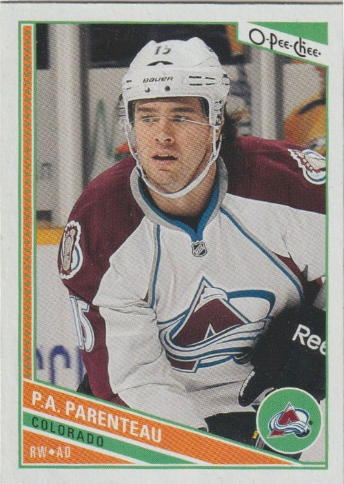 NHL 2013-14 O-Pee-Chee - No 392 - P.A. Parenteau