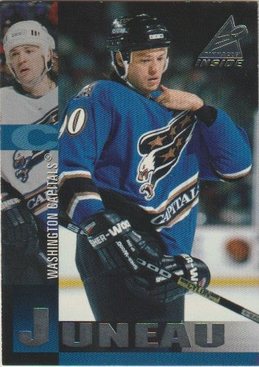 NHL 1997 / 98 Pinnacle Inside - No 151 - Joe Juneau