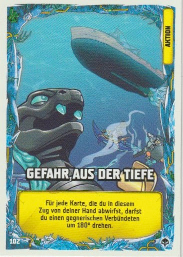 Div Ninjago 2022 - Lego Trading Card Game - No 102 - Danger from the Deep