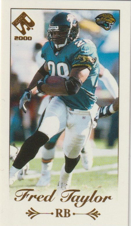 NFL 2000 Private Stock PS2000 Action - No 29 - Fred Taylor