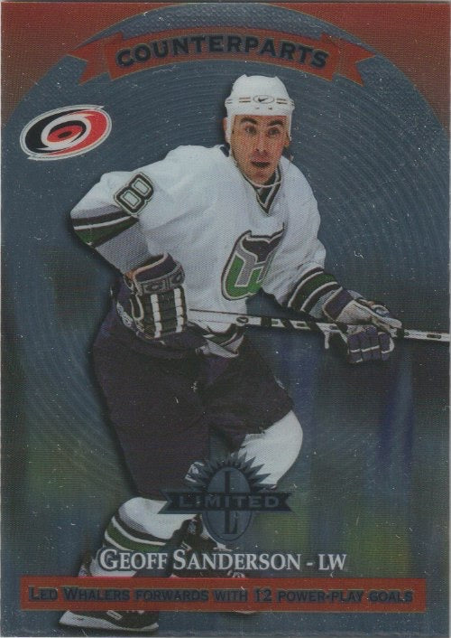 NHL 1997-98 Donruss Limited - No 135 - Geoff Sanderson / Jere Lehtinen