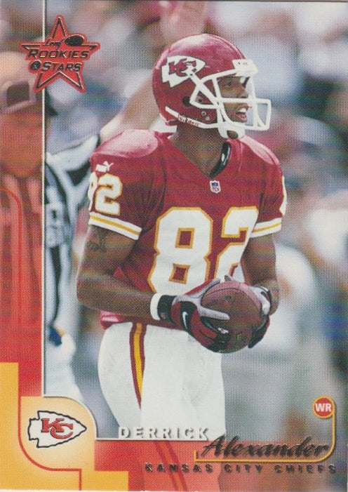 NFL 2000 Leaf Rookies and Stars - No 17 - Derrick Alexander