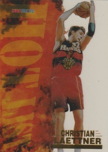 NBA 1996-97 Hoops Hot List - No 10 of 20 - Christian Laettner