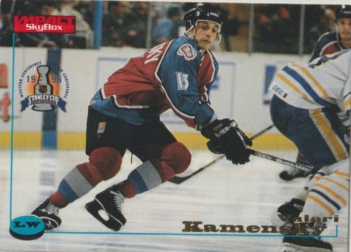 NHL 1996 / 97 Fleer SkyBox Impact - No 23 - Valeri Kamensky