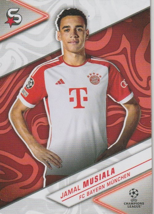 Soccer 2023-24 Topps Superstars - No 54 - Jamal Musiala