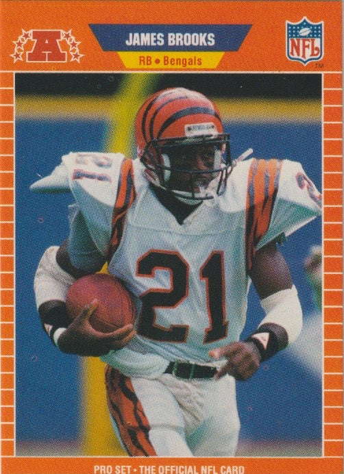 NFL 1989 ProSet - No 55 - James Brooks