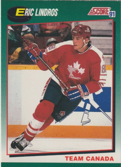 NHL 1991-92 Score Rookie &amp; Traded - No 88T - Eric Lindros