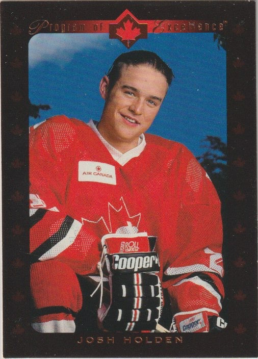 NHL 1995 / 96 Upper Deck - No 513 - Josh Holden