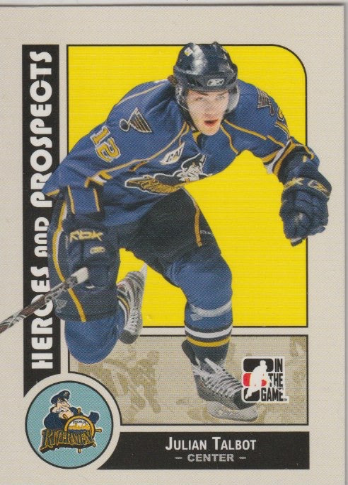 NHL 2008-09 ITG Heroes and Prospects - No 28 - Julian Talbot