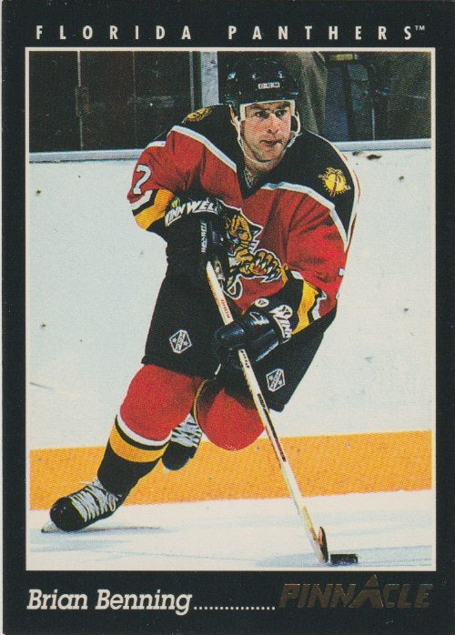 NHL 1993/94 Pinnacle - No. 341 - Brian Benning