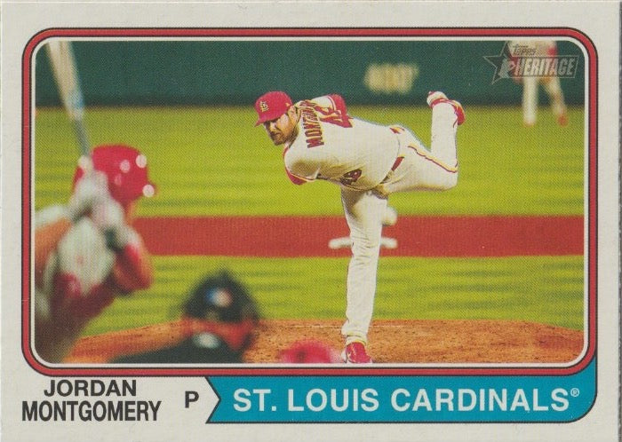 MLB 2023 Topps Heritage - No 249 - Jordan Montgomery