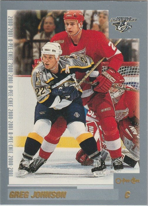NHL 2000-01 O-Pee-Chee - No 263 - Greg Johnson