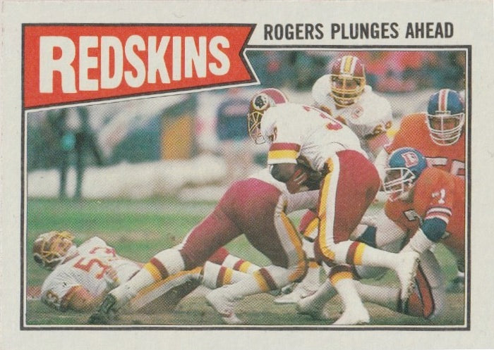 NFL 1987 Topps - No 63 - Washington Redskins