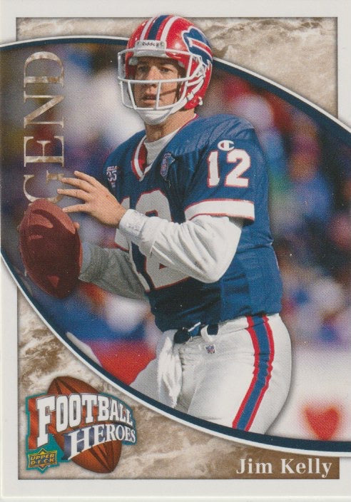 NFL 2009 Upper Deck Heroes - No 287 - Jim Kelly