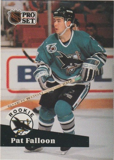 NHL 1991-92 ProSet - No 558 - Pat Falloon