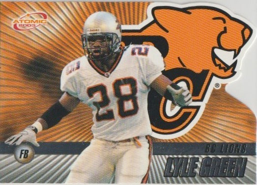 NFL 2003 Atomic CFL - No 6 - Lyle Green